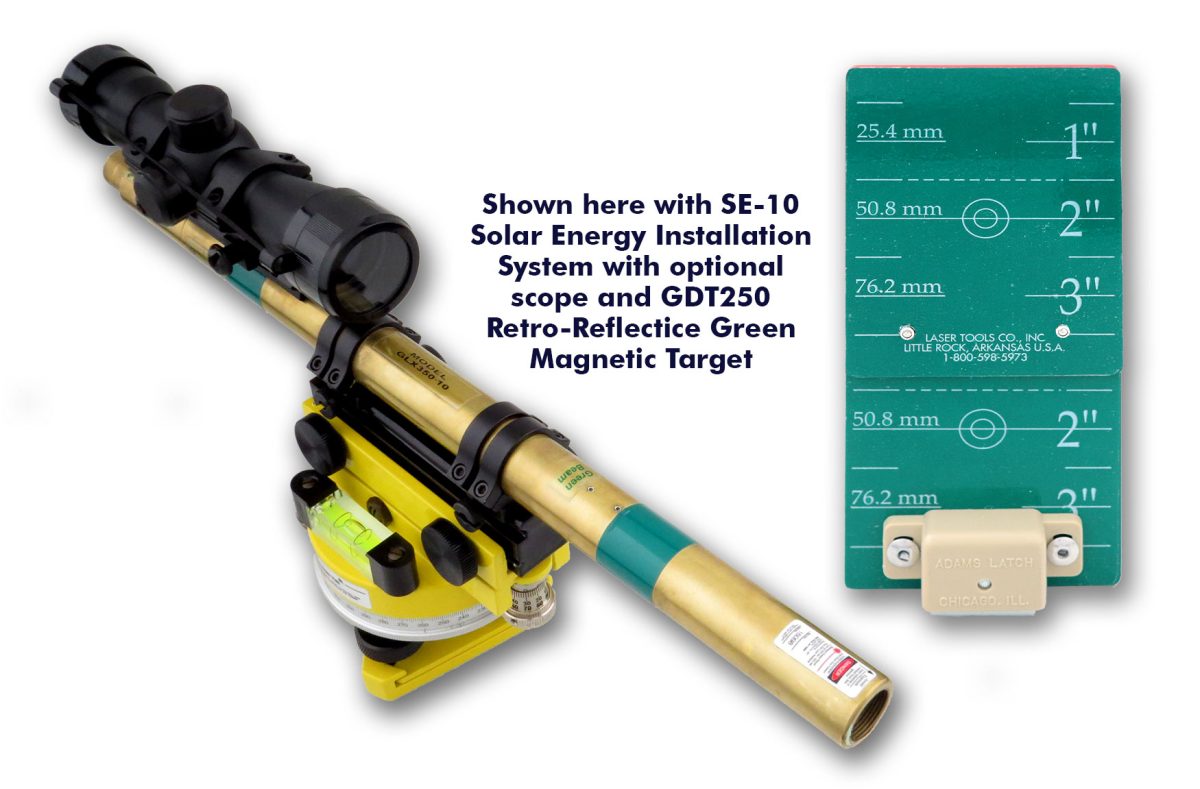 Laser Tools Co., Inc. SE-10 Solar Energy Installation System Optical Scope and Target